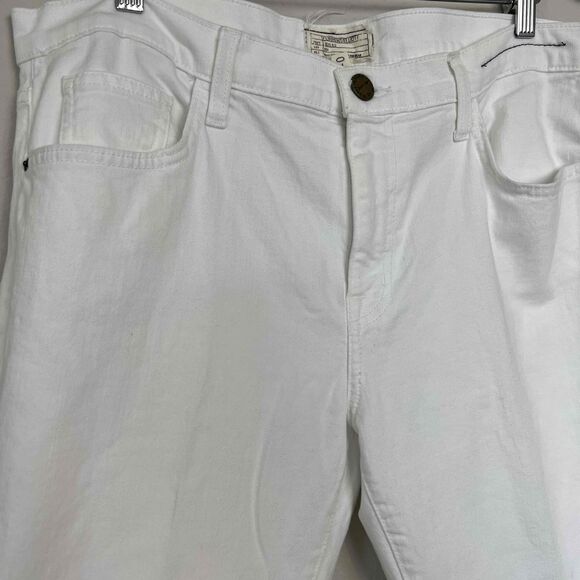 Current Elliott The Fling Jeans in Sugar Size 32 5-Pocket High Rise Stretch - Picture 4 of 15